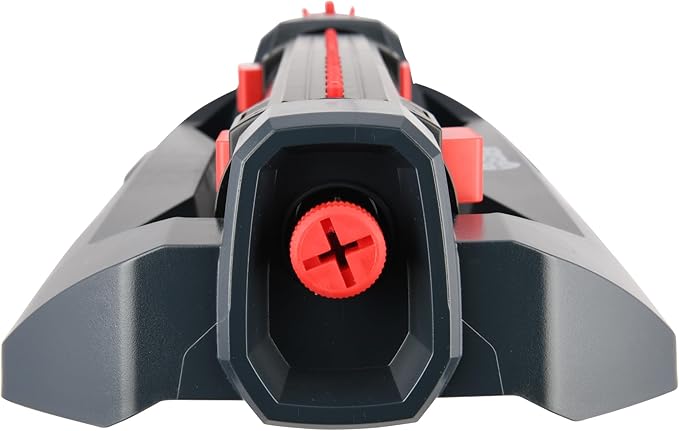 Eden 94094 Turbo Oscillating Sprinkler, Covers Up to 4,000 sq. ft., 18 Precision Nozzles, Adjustable Range and Width Tabs, Flow Control, Weighted Base, Quick Connect Starter Set