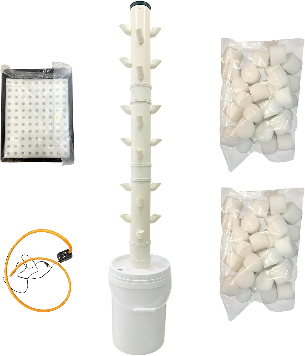 Hydroponics Grower, Vegetable Growing System for Home & Garden, Hidroponico Gardening Kit for Inddor (Vertical)