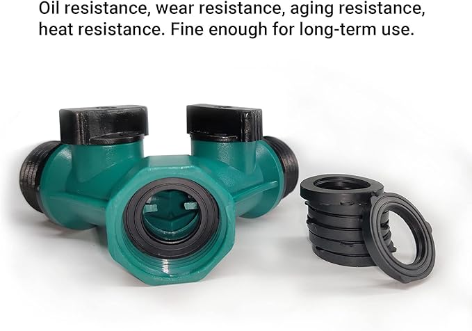 44 Pack Garden Hose Washers Rubber Washers, Thick Garden Hose Gasket Fit for All Standard 3/4" Garden Hose and Water Faucet Fittings