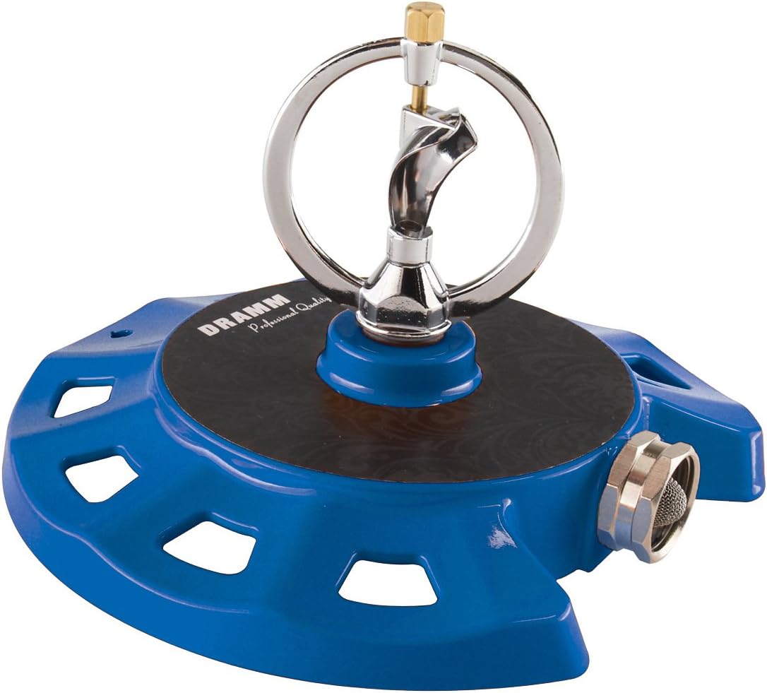 Dramm 15075 ColorStorm Spinning Sprinkler, Blue