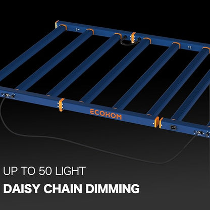 LED Grow Light, 720W Grow Lights for Indoor Plants, Full Spectrum Growing Light Plant Foldable & Hanging Growing Lamps, Daisy Chain Dimmable Grow Lamp, Commercial for 5x5ft Coverage in Grow Tent