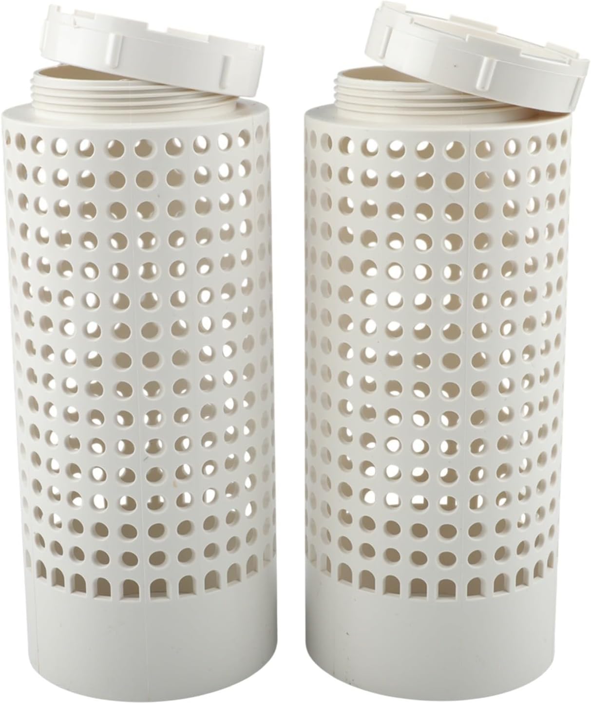 Underground Worm Farm, Outdoor Worm Compost Bin, Garden Mini Vermicomposting bin with Holes and Lid, for Garden Vegetable Patch Backyard(2Pcs)