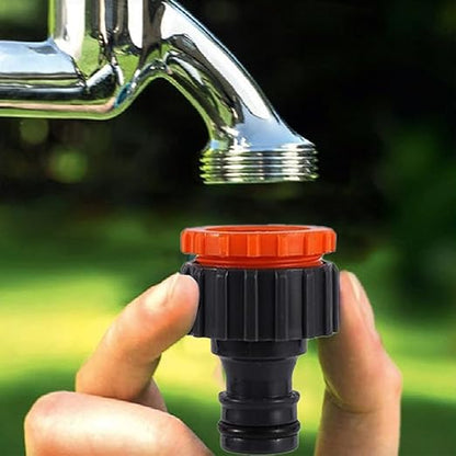 32.8FT/10M 1/4 Inch Tubing Drip Irrigation System Kit Automatic Garden Irrigation Equipment Adjustable Quick Connector Watering Misting for Outdoor Yard Lawn Raised Bed Greenhouse