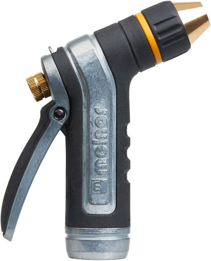 Melnor 65019-AMZ XT Metal Nozzle with QuickConnect Product Adapter Set, Adjustable Tip, Heavyweight Rear Trigger