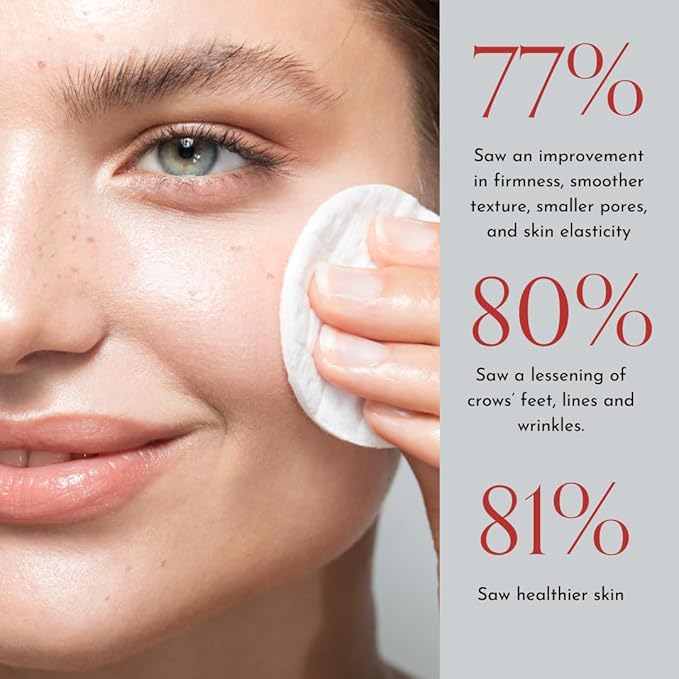 Radical Skincare Age-Defying Exfoliating Pads - Remove Dead Skin, Even & Brighten Skin Tone for Radiant Glow - For All Skin Types Including Sensitive Skin - Paraben & Cruelty Free (60 Pads)