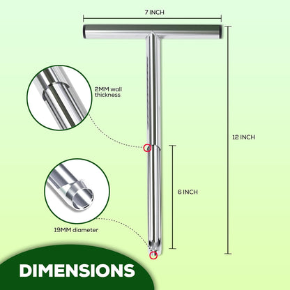 SturdyShape Soil Probe Sampler Kit (12 Inch)