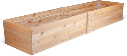 Infinite Cedar Select Cedar Raised Garden Bed (2' x 8' x 14" H)
