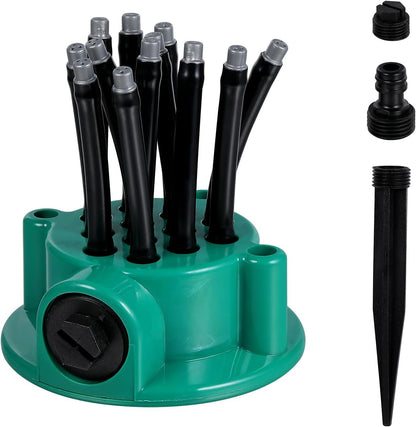 360 Degree Adjustable Garden Sprinkler Lawn Sprinklers for Yard Water Sprinkler for Lawn Flexible Angle Control Ideal for and Vegetable Garden Efficient Irrigation System (1)