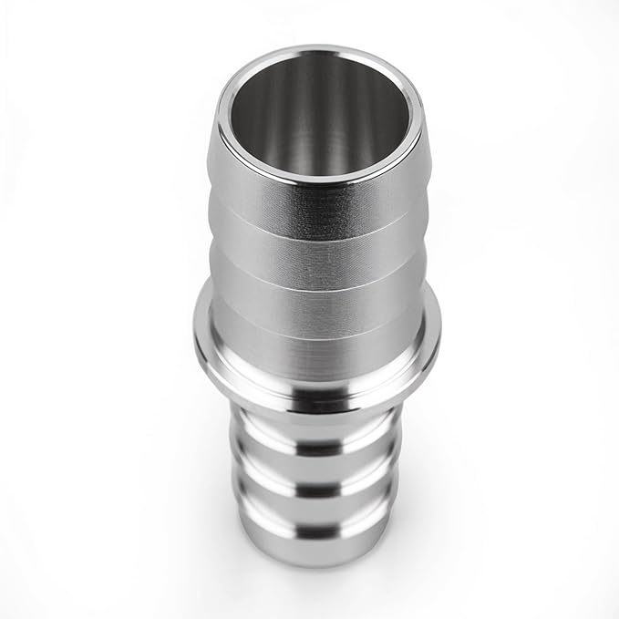 5/8"to 3/4" Hose Barb Splice Coupler Repair Fitting Reducer Adapter Aluminum 2Pcs