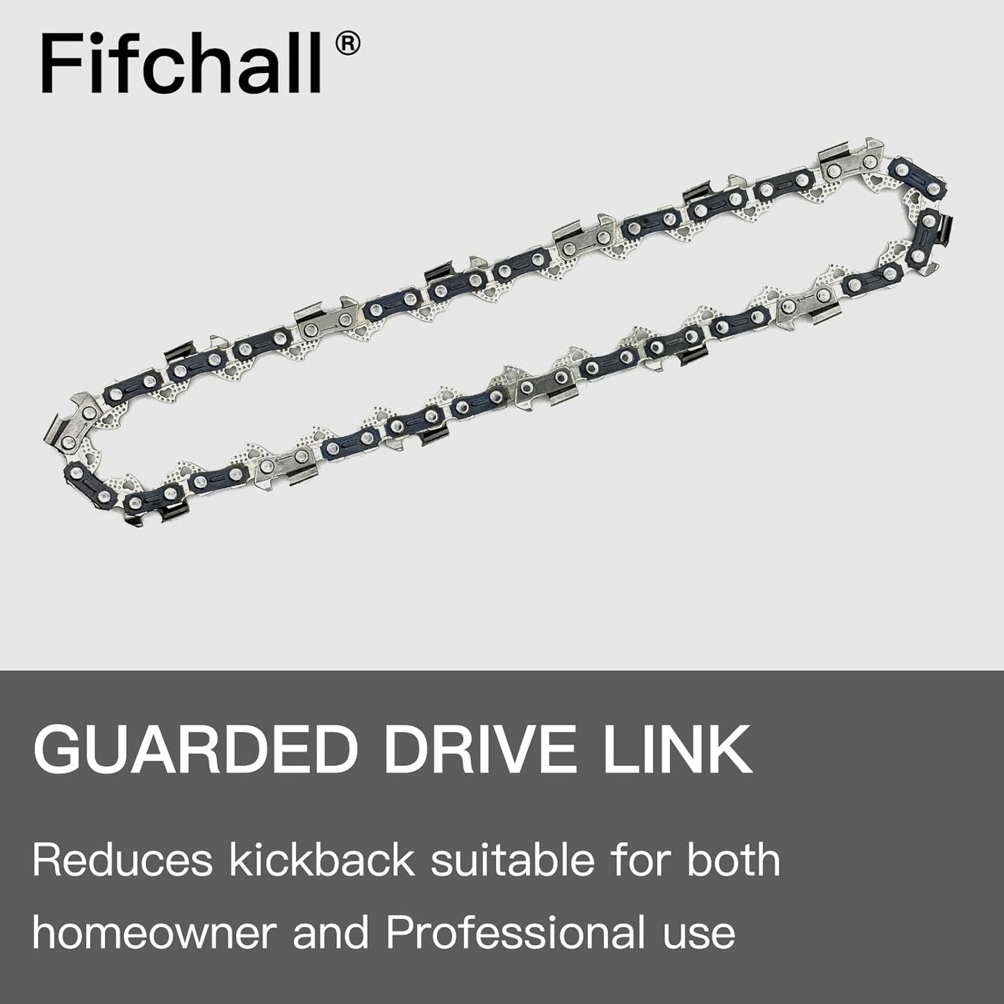 6 Inch Chainsaw Chain 3/8" LP Pitch .043" Gauge 28 Drive Links, 6" Replacement Chains Fit Milwaukee M12, 2527-20, Craftsman CMCCSL621D1, Remington, Kobalt R28-2 Chains