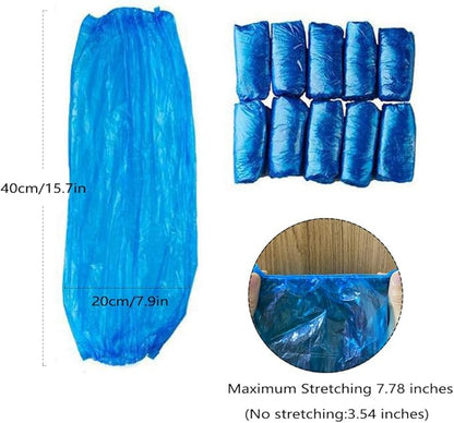 Disposable Arm Sleeves Covers, PeSandy 100pcs Waterproof PE Oversleeves Covers 40 x 20 cm/ 15.7 x 7.9 inches