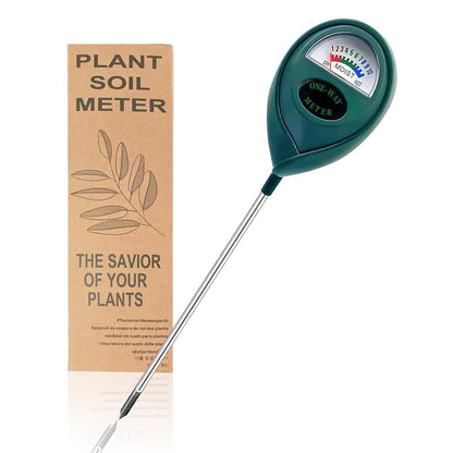 Green Soil Moisture Meter, Soil Tester, Moisture Meter Plants, Soil Moisture Tester, Soil Water Tester for Plants, Plant Moisture Monitor, No Battery Needed (Green, 1 Piece)