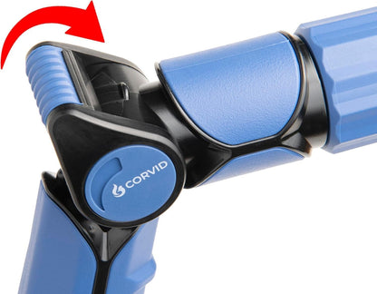 3-Pack Corvid Thumb Control Adjustable Nozzle - Heavy-Duty, Durable Plastic, 1-Pattern Spray for Watering, Cleaning, and More