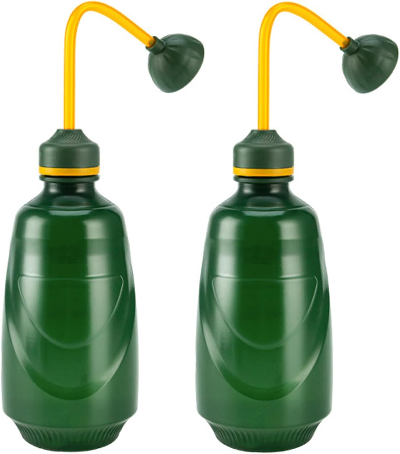 2Pack Watering Can for Seedlings, Small Watering Can for House Plant Garden Flower 15oz/450ml(Green)