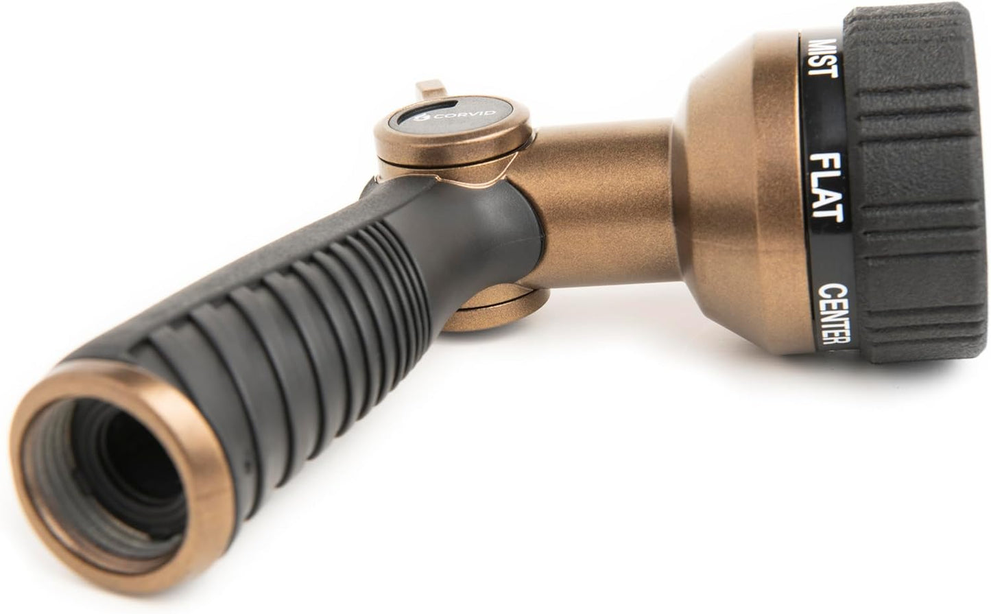 Thumb Control 8-Pattern Garden Hose Nozzle, High-Pressure Adjustable Spray with Ergonomic Soft-Grip Handle and Durable Metal Construction, Ideal for Lawn & Garden, Car Washing