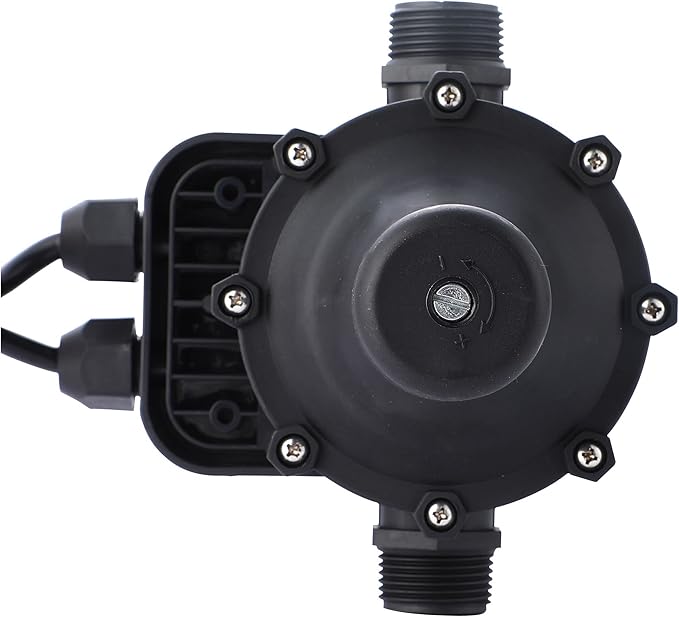 D-HONOR Water Pump Pressure Controller, 110V 50/60HZ Automatic Electronic Switch, Pressure Adjustable Range 1.5-2.5bar, Ideal for Various Water Pump Types