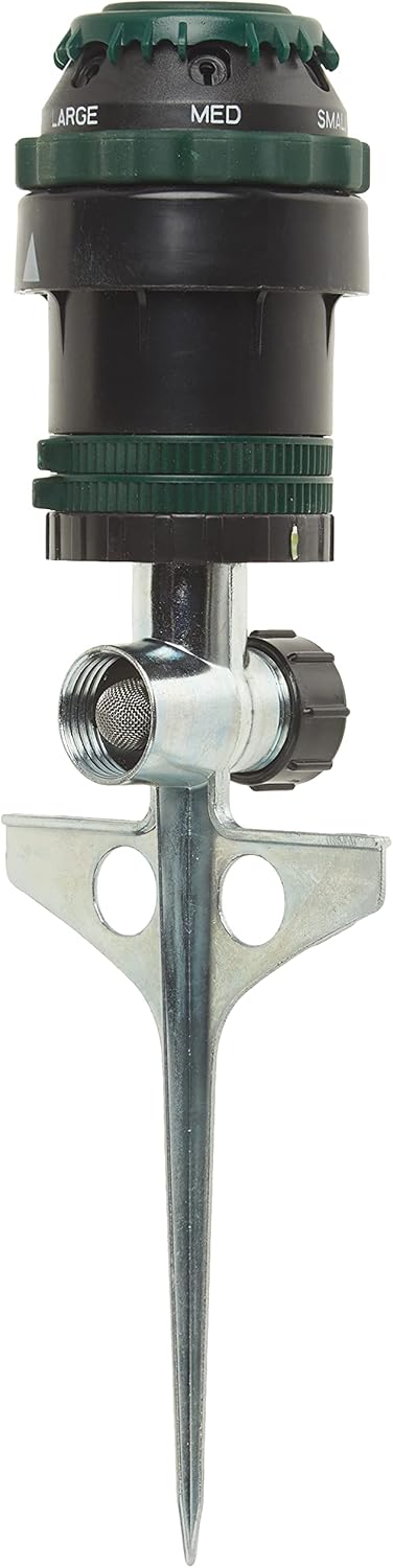 2-Pack H2O-Six® Gear-Drive Sprinkler on Metal T Spike