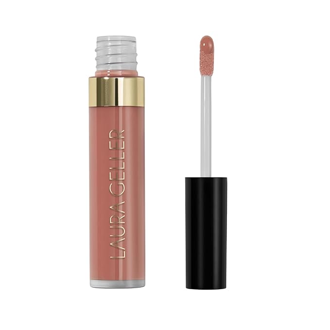 LAURA GELLER NEW YORK Color Luster Lip Gloss - Turkish Delight | Non-Sticky Lip Gloss Treatment with Sheer High-Shine Color