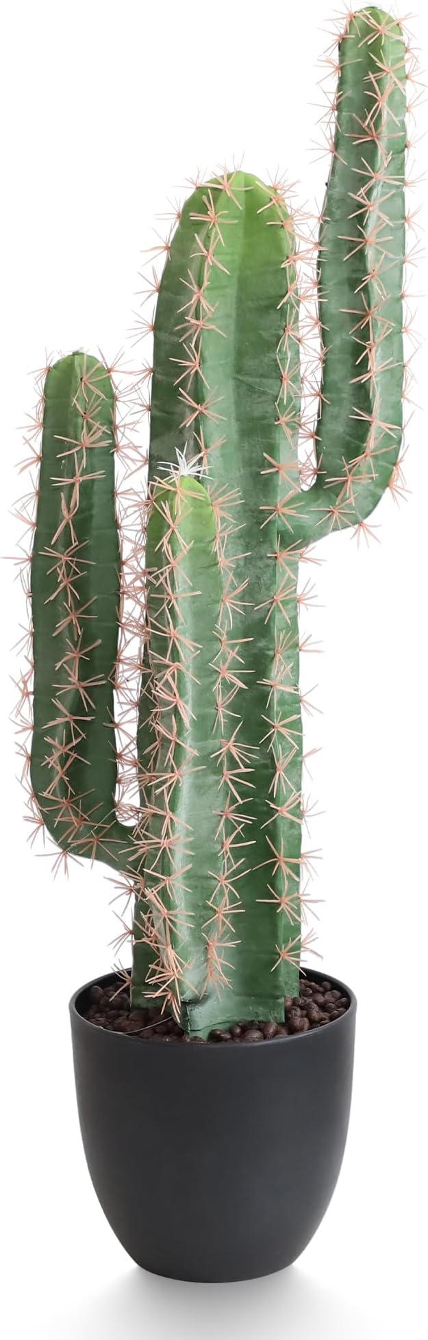 momoplant Artificial Cactus Fake Plant 31 Inch Tall Faux Cacti Plants for Home Garden Office Store Decoration