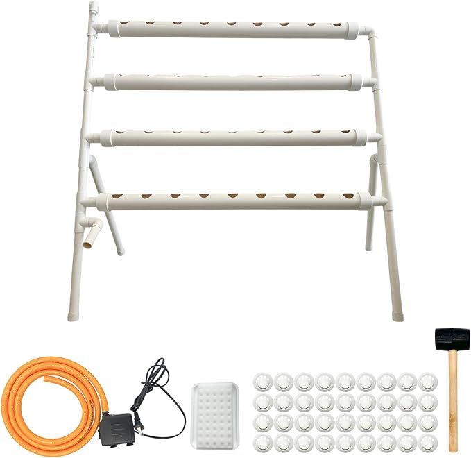 Hydroponics Grower, Vegetable Growing System for Home & Garden, Hidroponico Gardening Kit for Inddor (Horizontal)