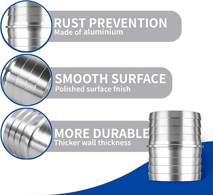 1-3/4" Hose Barb Splice Coupler Repair Fitting Aluminum Adapter