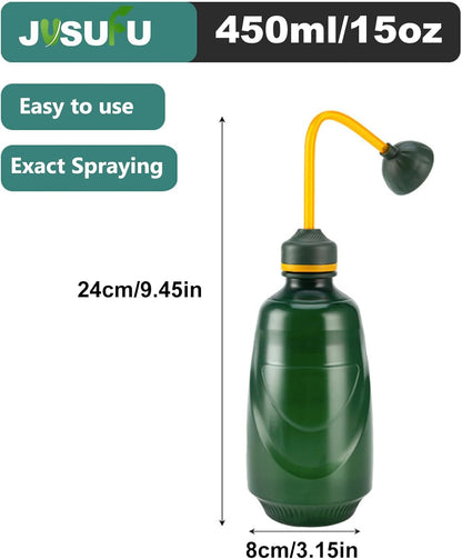 4 Pack Watering Can for Seedlings, Small Watering Can for House Plant Garden Flower 15oz/0.45L (Brown)