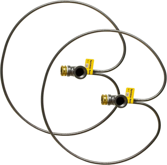 Yard Butler Lawn Sprinkler Stand - Premium Garden Tools for Lawn Care - Yard Sprinkler Base - Fits 3/4-Inch Sprinkler Heads - 2 Pack