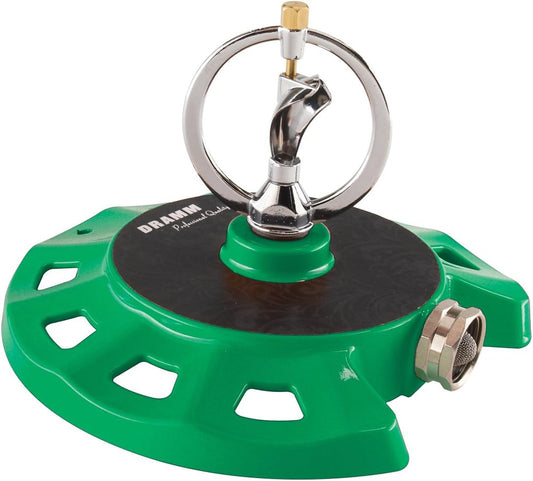 Dramm 15074 ColorStorm Spinning Sprinkler, Green