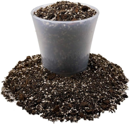 Gardenera Premium Dahlia Potting Soil Mix - Ideal for Growing Vibrant and Healthy Dahlias - 1 Quart