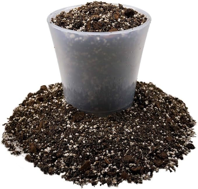 Gardenera Premium Dahlia Potting Soil Mix - Ideal for Growing Vibrant and Healthy Dahlias - 2 Quart