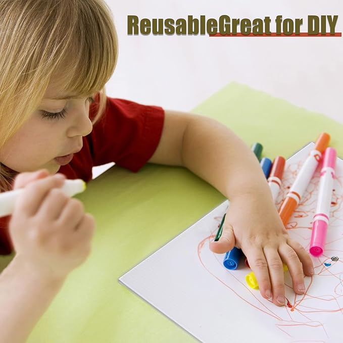 WENWELL 10 Large Blank Yard Signs with Stakes 18 x 24",Corrugated Plastic Lawn Sign kit for Estate Garage Sale,Party,Birthday,Wedding,Campaign,Parking,Make you own Outdoor Sign