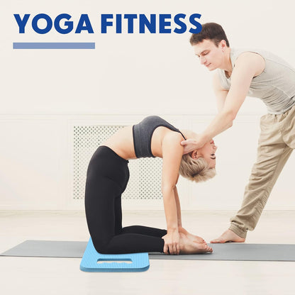 Riakrum 20 Pcs Garden Kneeling Pad Garden Knee Pads Thick Foam Knee Mat Waterproof Knee Cushions for Kneeling Multi Functional Kneeler for Praying, Gardening, Baby Bath, Yoga, 15.4 x 6.7 Inch (Blue)