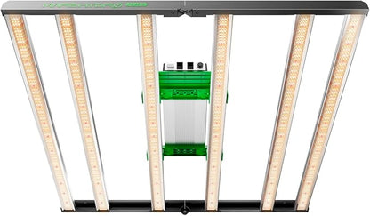 MARS HYDRO FC4800 Samsung LM301H EVO Bar LED Grow Light 4x4, 1296 Diodes, with Smart Controller, 480W Full-Spectrum Foldable Dimmable Daisy Chain Commercial Growing Lights for Indoor Plants