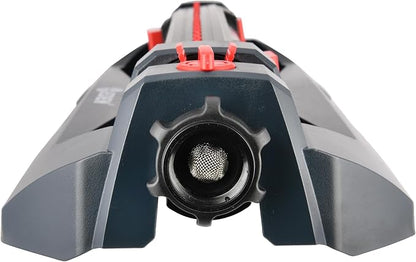 Eden 94094 Turbo Oscillating Sprinkler, Covers Up to 4,000 sq. ft., 18 Precision Nozzles, Adjustable Range and Width Tabs, Flow Control, Weighted Base, Quick Connect Starter Set