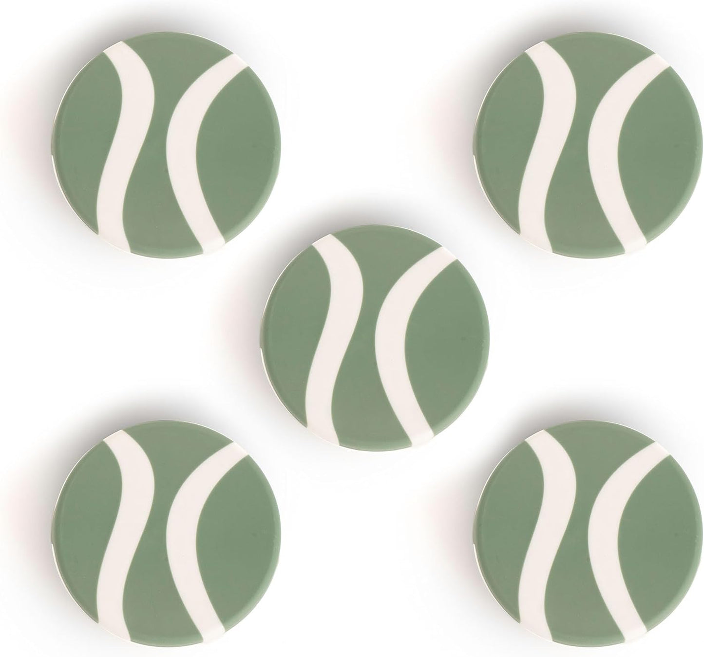 Gardyn Caps for Your Gardyn Hydroponics Growing System & Indoor Garden - Perfect Solution for a Cleaner & More Beautiful Garden - Must-Have for Growing Fewer Than 30 Plants - 5 Pack, Sage Green