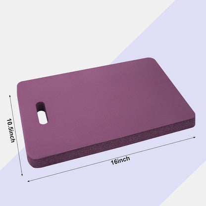 YUDI & GARDEN Thick Kneeling Pad, Gardening Pad, Soft High-Density Foam Knee Pad Protects Knees During Garden or Exercise and Outdoor Activities, Purple 2-Pack