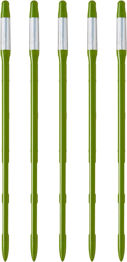 Sustee Aquameter, Set of 5, Plant Soil Moisture Sensor (Green, Large)