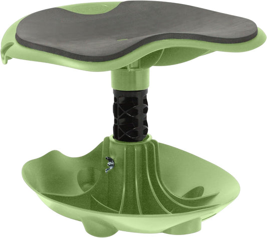TheXceptional ROCKr Garden Stool with Seat Pad | Gardening Stool with Rocking Base for Yard and Garden | Light Weight Gardeners Chair Tool to Help Knees | Made in USA by Vertex Products | Model EX121