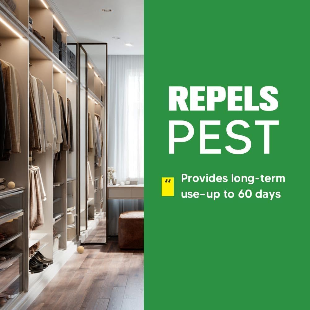Pest Control, Rodent Repellent, Mouse Repellent Indoor/Outdoor, Peppermint Oil to Repel Rats, Roaches, Ants, Spiders & Moths, Mice Deterrent That Works for House, 3 Months Protection-12P