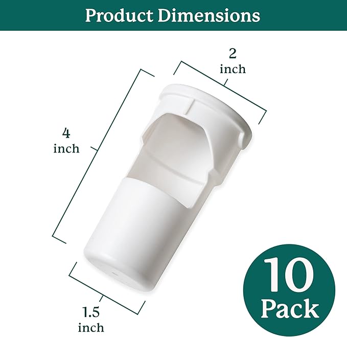 Gardyn yPods - Use with All Home Vertical Indoor Garden Hydroponics Growing System Kits - ABS-Plastic yPods for Vertical Hydroponic Garden Towers - Gardyn Vase Hydroponic Accessories - 10 Pack