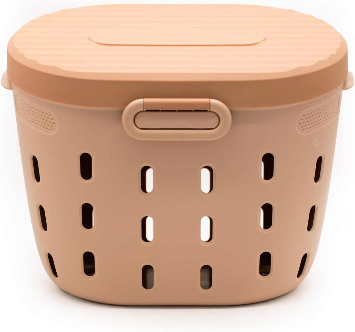 Vego Garden In-Ground Worm Composter Outdoor Farm Compost Bin 7 Gallons BPA-Free Composting System for Raised Garden Beds Tawny Brown, Twin Pack