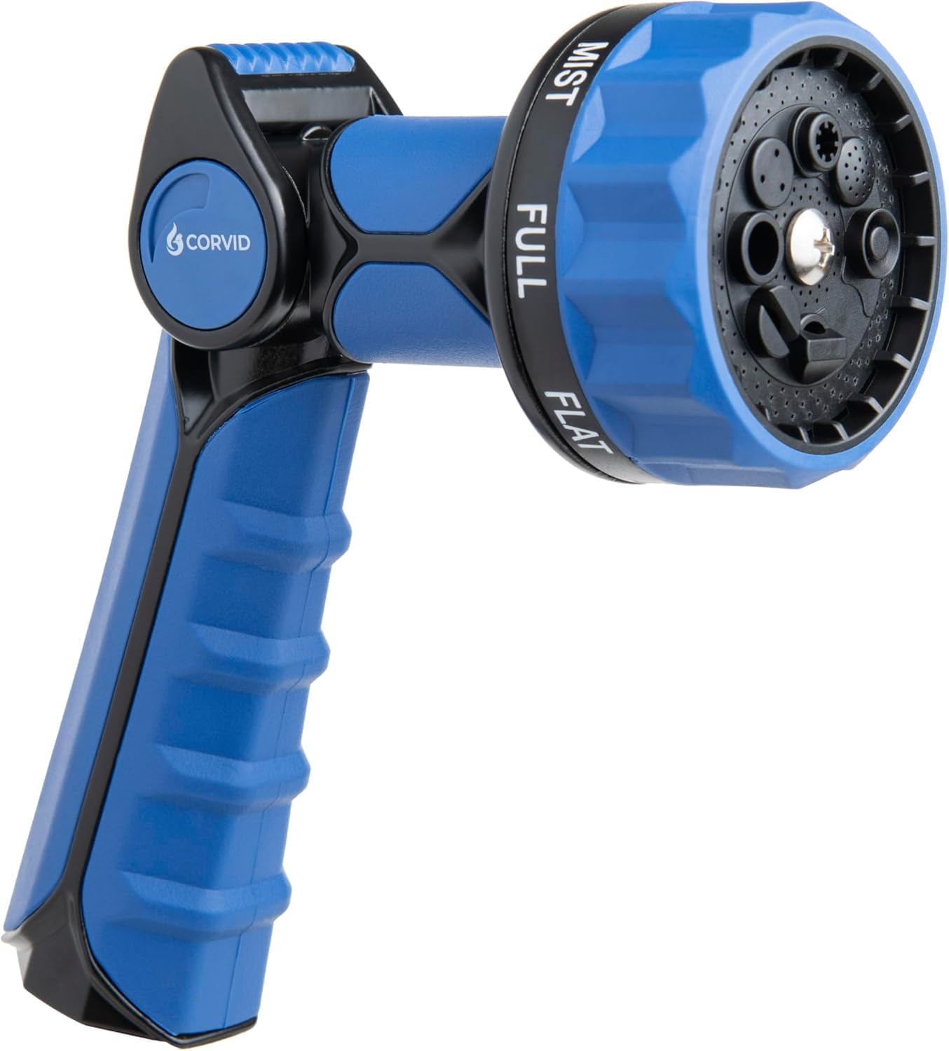 20-Pack Corvid Thumb Control Nozzle - 8-Pattern Heavy-Duty, Durable Spray for Watering, Cleaning, and More