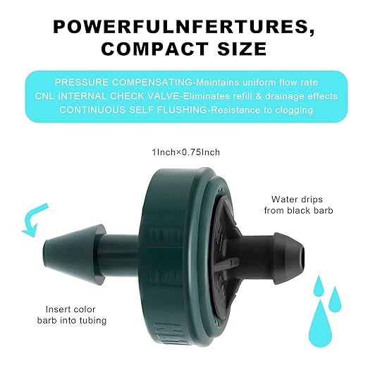 Netafim 2 GPH Woodpecker Jr Pressure Compensating Drip Emitters (250)