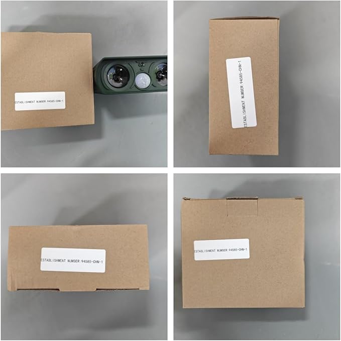 Solar Ultrasonic Animal Repellent Outdoor Deer Repellent Devices with Motion Detection & Flashing Lights,Solar Animal Repeller,Cat Squirrel Raccoon Skunk Rabbit Coyote Deterrent for Yard Garden,4 Pack