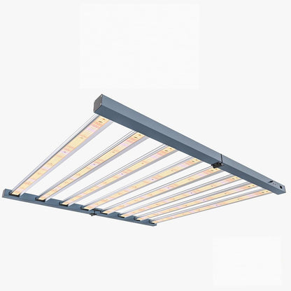 DOMMIA 800W LED Grow Lights for Indoor Plants Full Spectrum with UV, 2240µmol/s High PPF, Dimmable&Foldable, Daisy Chain&Bar Style, 4x4 Plant Lights for Indoor Growing 1-Pack