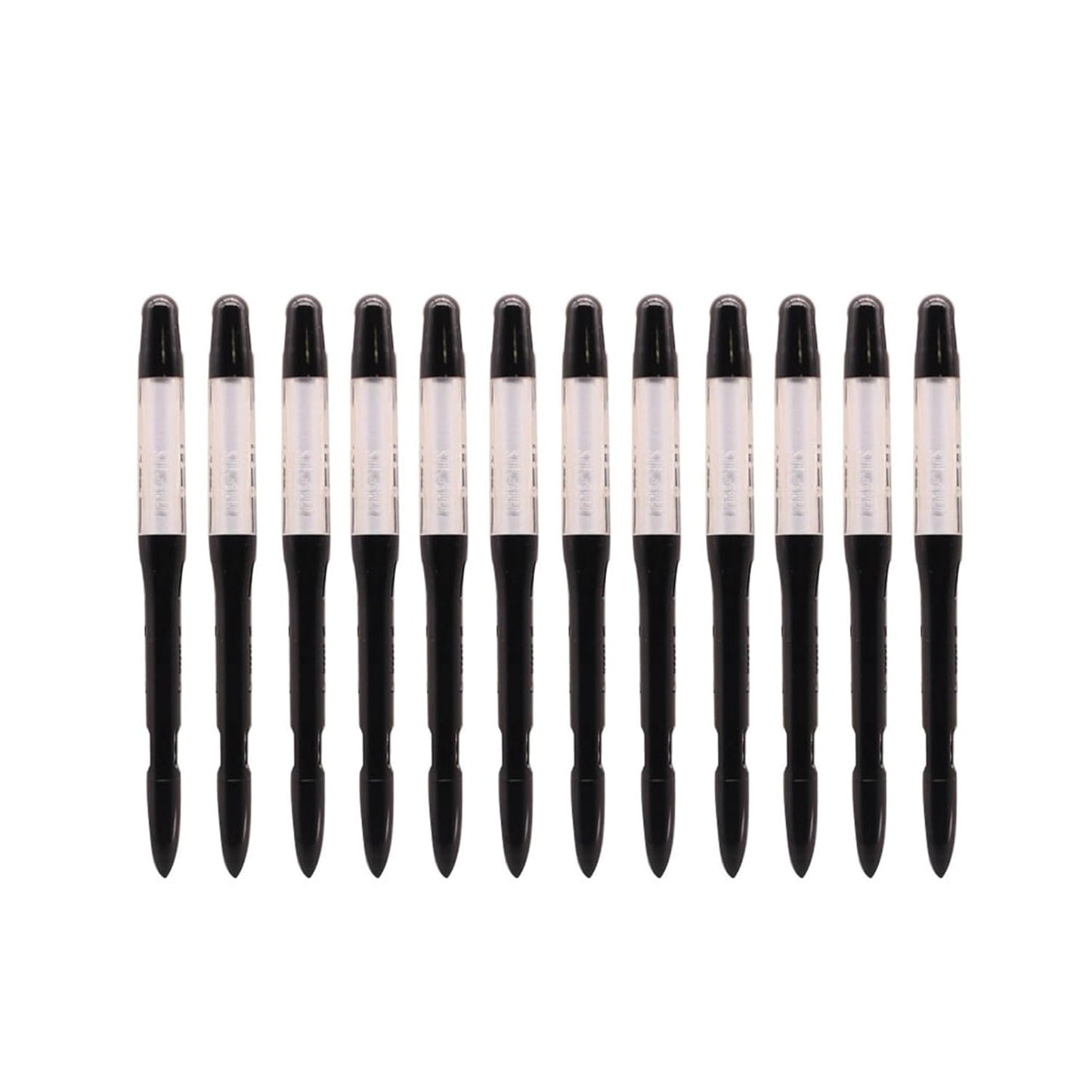 Sustee Aquameter - Small - Black - Bundle of 12 - Leave-in Soil Moisture Meter for Potted Plants - Plant Water Sensor - Refillable