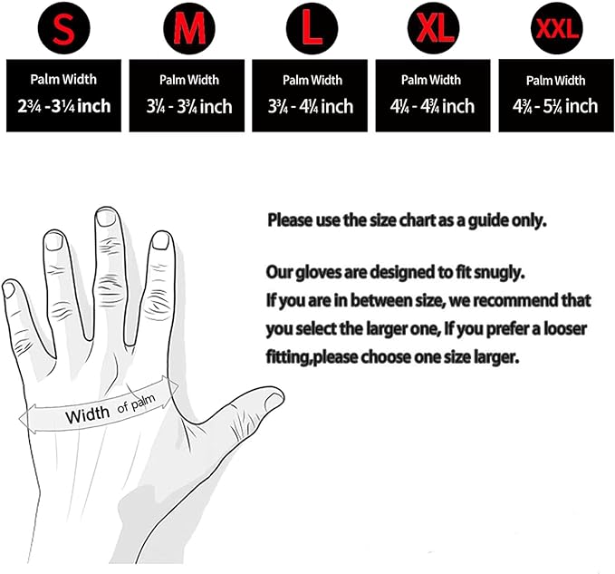 High Performance Work Gloves For Men(3 Pairs Pack), High Dexterity Touch Screen For Multipurpose,Excellent Grip (Medium)