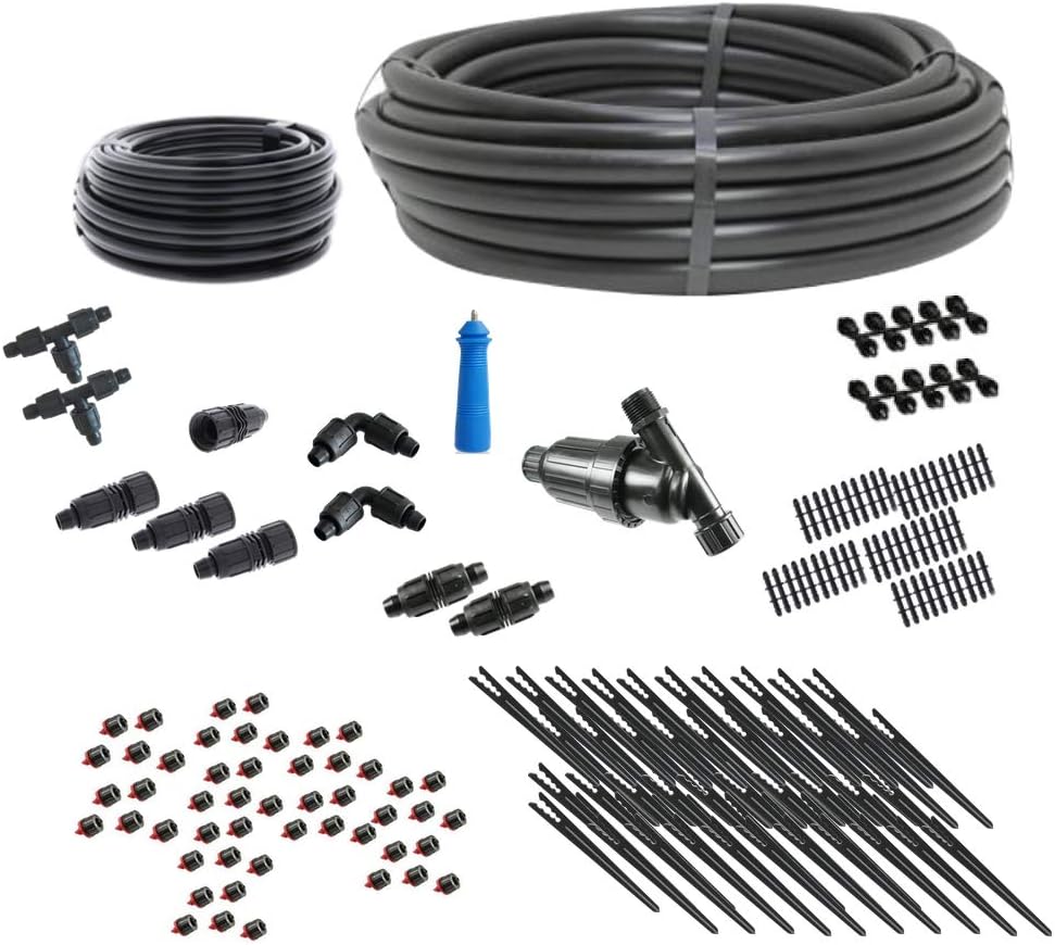 Drip Depot Gravity Feed Drip Irrigation Kit for Clean Water - Kit Size : Premium