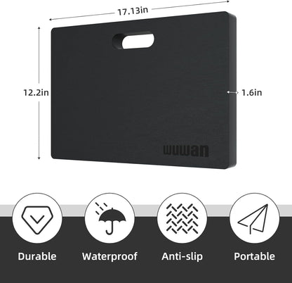 Yoga kneeling mat, 1.5inch Thick,Knee Push-ups, Plank Support & Yoga Elbows/Knees Mat Provides Cushion for Kneeling & Elbows