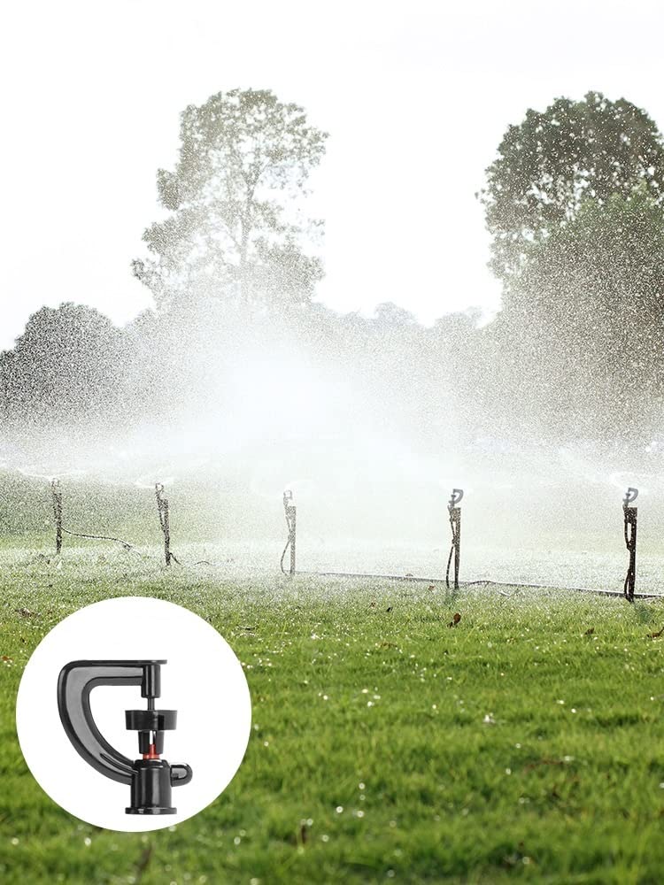 Drip Irrigation Micro Sprinkler Heads: 12 pcs G Type 360 Degree Spray Nozzles for Gardening Lawn Micro-Spray Watering System